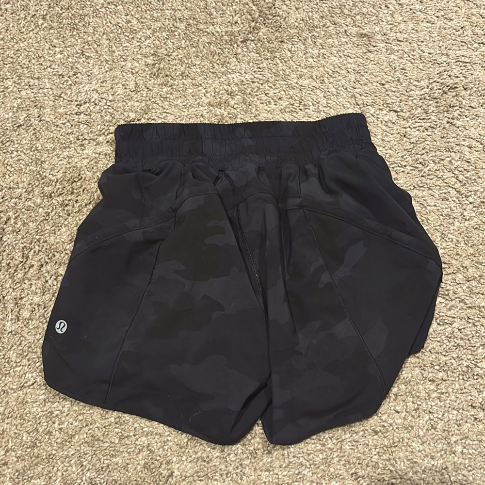 camo lululemmon shorts